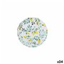Assiette à dessert La Mediterránea 20 cm Citron (24 Unités)