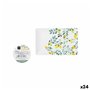 Plateau apéritif La Mediterránea Citron 20 x 13 x 2 cm (24 Unités)