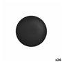 Assiette creuse La Mediterránea Noir 21 x 5,3 cm (24 Unités)