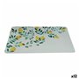Plateau apéritif La Mediterránea Citron 25 x 15 x 2 cm (12 Unités)