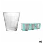 Set de Verres La Mediterránea Siroco rings 6 Pièces (12 Unités)