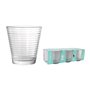 Set de Verres La Mediterránea Siroco rings 6 Pièces (12 Unités)