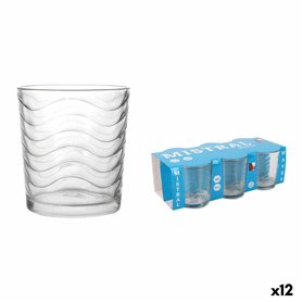 Set de Verres La Mediterránea Mistral waves 6 Pièces (12 Unités)