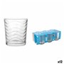 Set de Verres La Mediterránea Mistral waves 6 Pièces (12 Unités)