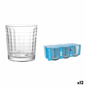 Set de Verres La Mediterránea Mistral cubic 6 Pièces (12 Unités)