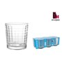 Set de Verres La Mediterránea Mistral cubic 6 Pièces (12 Unités)