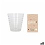Set de Verres La Mediterránea Talco aros 6 Pièces (8 Unités)