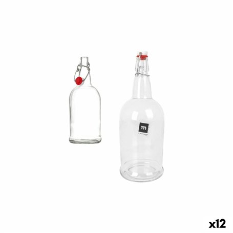 Bouteille en Verre La Mediterránea 1 L (12 Unités)