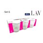 Set de Verres LAV Paris 6 Pièces (8 Unités)