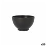 Bol Azofra Noir 15 x 15 x 9 cm (20 Unités)