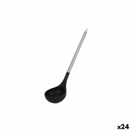 Louche La Mediterránea Silicone Acier inoxydable 32 cm (24 Unités)