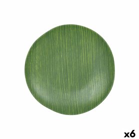 Assiette plate Vert Ø 26 cm (6 Unités)