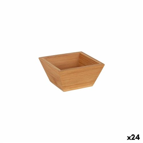Bol pour Apéritifs Carré 10 x 10 x 5,5 cm (24 Unités)