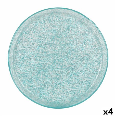 Assiette plate Samaritaine Turquoise Ø 27 cm (6 Unités)