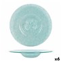 Assiette creuse Samaritaine Turquoise Ø 30 cm (6 Unités)