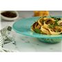 Assiette creuse Samaritaine Turquoise Ø 24 cm (6 Unités)