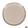 Assiette à dessert Duomo Beige Ø 21 cm (6 Unités)