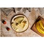 Assiette à dessert Duomo Beige Ø 21 cm (6 Unités)