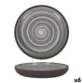 Assiette plate Krakatoa Ø 20 cm (6 Unités)