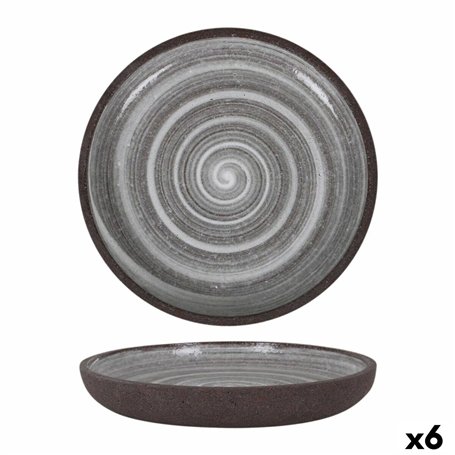 Assiette plate Krakatoa Ø 20 cm (6 Unités)