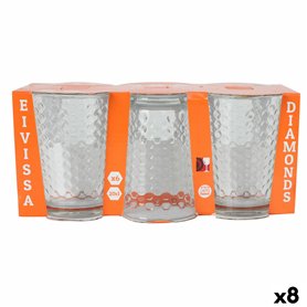 Set de Verres La Mediterránea Diamonds 6 Pièces (8 Unités)