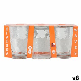 Set de Verres La Mediterránea Waves 6 Pièces (8 Unités)