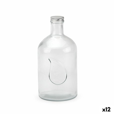 Bouteille en Verre La Mediterránea Métal verre 1,4 L (12 Unités)