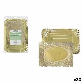 Plateau apéritif Algon Rectangulaire 26 x 35 cm (30 Unités)