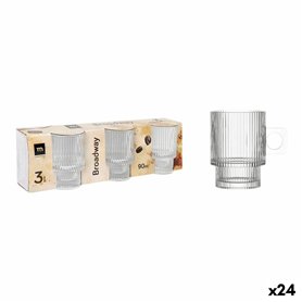 Lot de tasses La Mediterránea Broadway 3 Pièces (24 Unités)