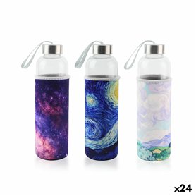 Bouteille d'eau Bewinner verre 600 ml (24 Unités)