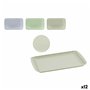 Plateau Quttin Métal 43,5 x 27 x 2 cm 12 Unités