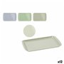 Plateau Quttin Métal 43,5 x 27 x 2 cm 12 Unités