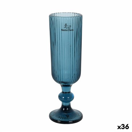 Coupe de champagne Santa Clara Sonella Bleu (36 Unités)