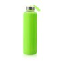 Bouteille d'eau Bewinner verre Silicone 600 ml (24 Unités)
