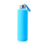 Bouteille d'eau Bewinner verre Silicone 600 ml (24 Unités)