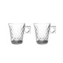 Lot de tasses La Mediterránea Lima diamond 2 Pièces (36 Unités)