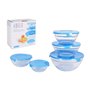 Ensemble à apértif Adele Bleu 17 5 Pièces (12 Unités)