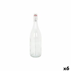 Bouteille en Verre La Mediterránea Mecano verre 1 L (6 Unités)