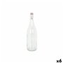 Bouteille en Verre La Mediterránea Mecano verre 1 L (6 Unités)