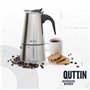 Cafetière Italienne Quttin 6 Tasses (6 Unités)