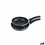 Ensemble de poêle Quttin Aluminium 24 cm 2 Pièces (4 Unités)