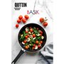 Ensemble de poêle Quttin Aluminium 24 cm 2 Pièces (4 Unités)