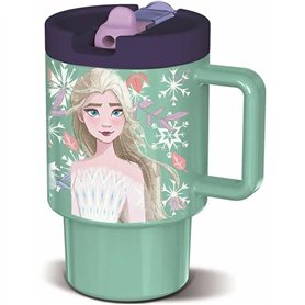 Tasse Thermos avec Couvercle Frozen Snowy Tale 530 ml