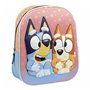 Cartable 3D Bluey Rose 25,0 x 31,0 x 10,0 cm