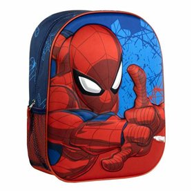 Cartable 3D Spider-Man Bleu 25,0 x 31,0 x 10,0 cm