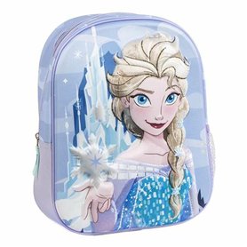 Cartable 3D Frozen Bleu 25,0 x 31,0 x 10,0 cm