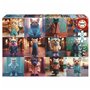 Puzzle Educa 20219 Fashion Animals 200 Pièces