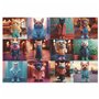 Puzzle Educa 20219 Fashion Animals 200 Pièces