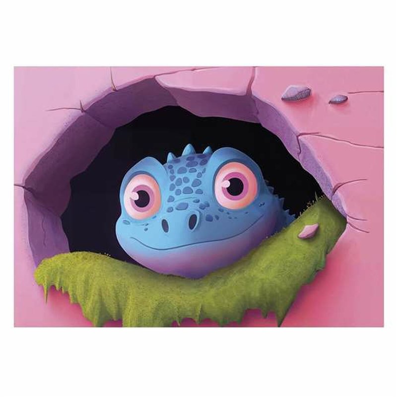 Image secondaire de Set de 4 Puzzles Educa Friendly Dinosaurs