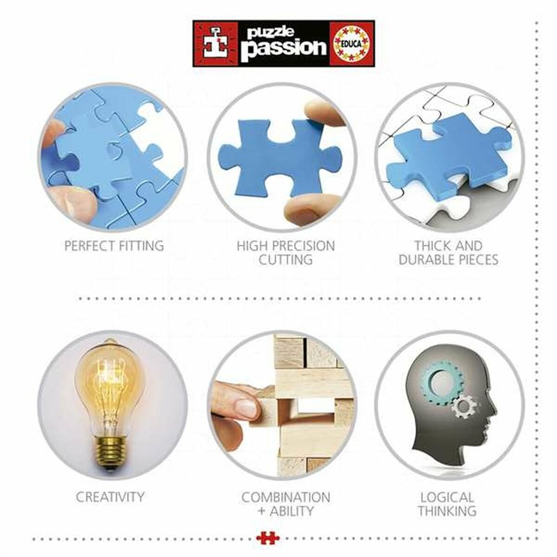 Image secondaire de Puzzle Educa Magic Unicorns (2 Unités)